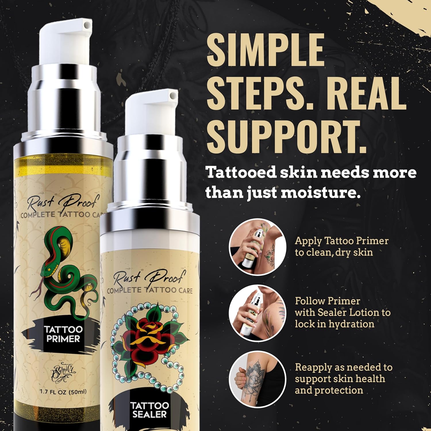 Rust Proof Complete Tattoo Care Kit