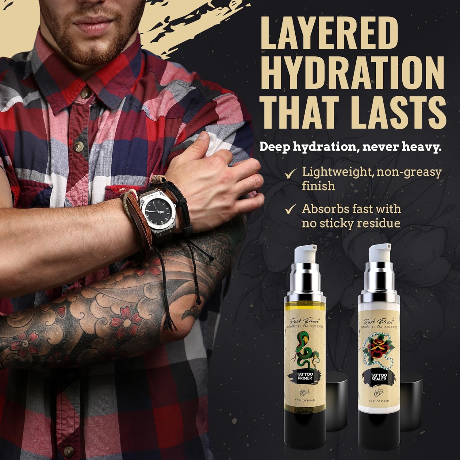 Rust Proof Complete Tattoo Care Kit