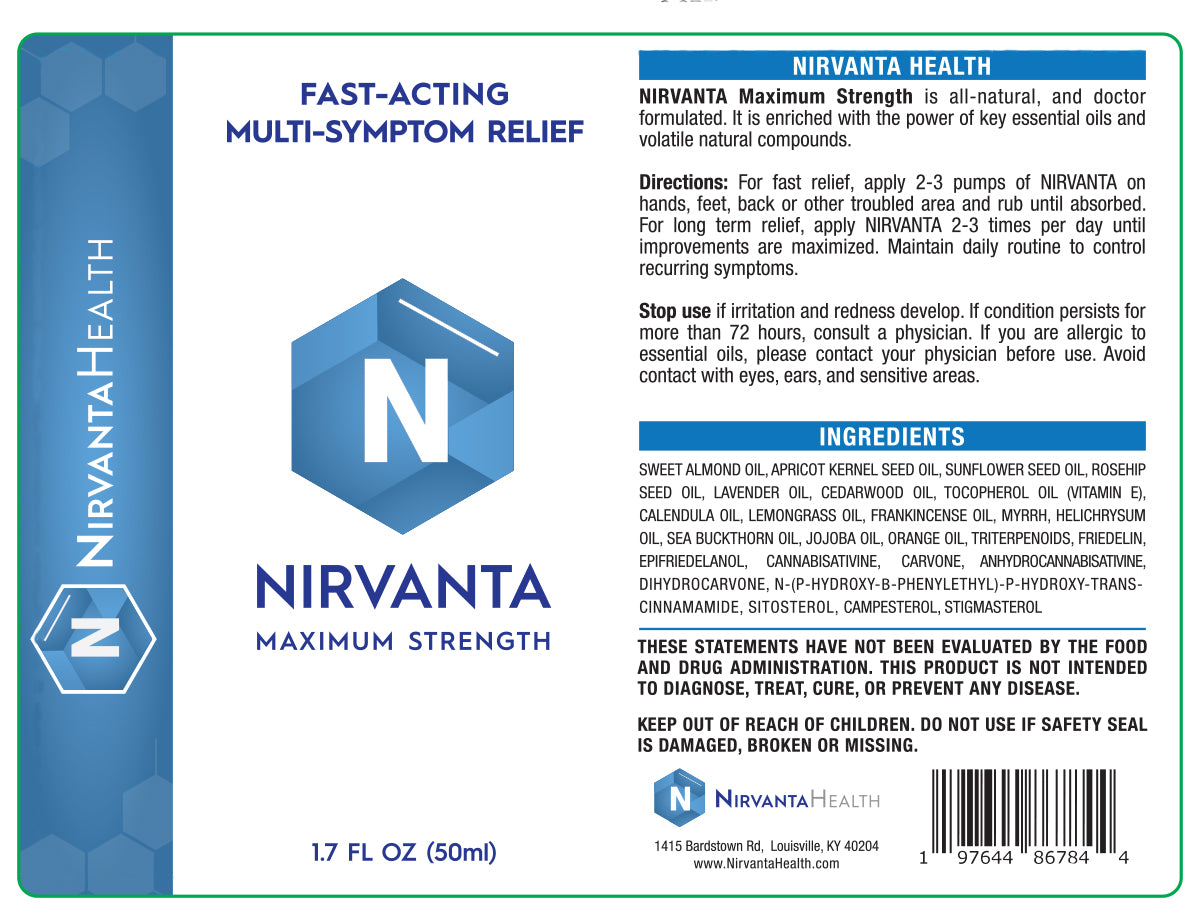 Nirvanta Maximum Strength - Pump